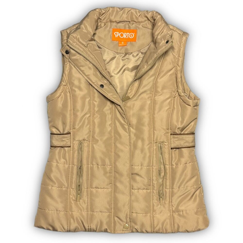 Sporto Women's Cream Gilet